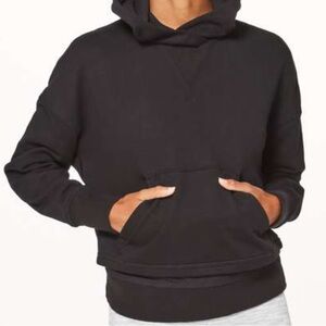 [lululemon athletica]  Lululemon Warm Down Hoodie - 6 - Black